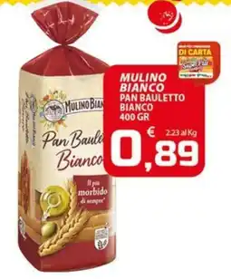 SpesaPiù Supermercati Mulino Bianco Pan Bauletto Bianco offerta
