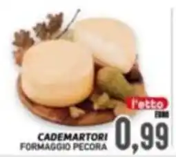 Supermercato Papale Cademartori formaggio pecora offerta