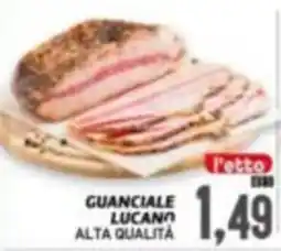 Supermercato Papale Guanciale Lucano alta qualità offerta