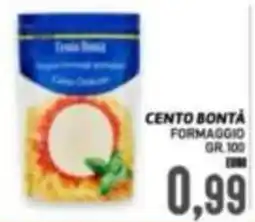 Supermercato Papale Cento Bontà Formaggio offerta