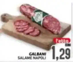 Supermercato Papale Galbani Salame Napoli offerta