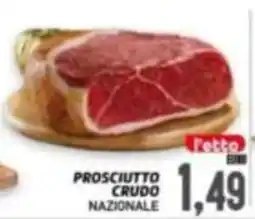 Supermercato Papale Prosciutto crudo nazionale offerta