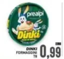 Supermercato Papale Dinki formaggini offerta