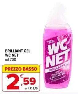 Iperal Brilliant gel wc net offerta