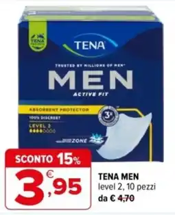 Iperal Tena men active fit offerta
