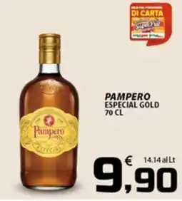SpesaPiù Supermercati Pampero Especial Gold offerta