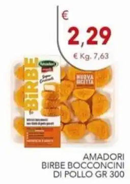 Diper Amadori birbe bocconcini di pollo offerta