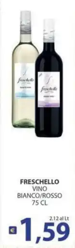 Re Mercato Lucrezia Freschello vino bianco/rosso offerta