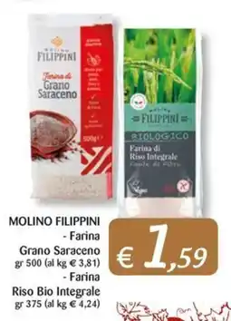 Re Mercato Lucrezia Molino Filippini Farina Grano Saraceno offerta