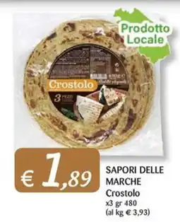 Re Mercato Lucrezia Sapori delle Marche Crostolo offerta