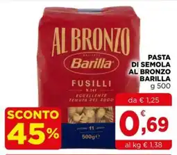Gran mercato Fusilli Barilla offerta