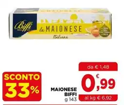 Gran mercato Maionese Biffi offerta