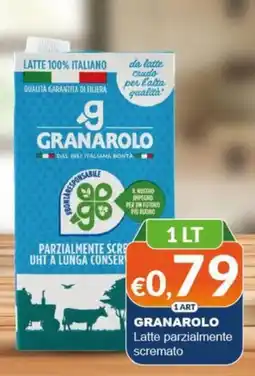 Mister Risparmio Latte parzialmente scremato Granarolo offerta