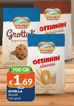 Mister Risparmio Divella Biscotti Vari gusti offerta
