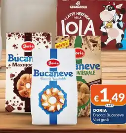 Mister Risparmio DORIA Biscotti Bucaneve offerta