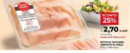 In Coop Petto di tacchino arrosto al miele offerta