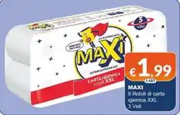 Mister Risparmio Carta igienica XXL Maxi offerta