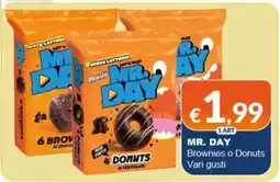 Mister Risparmio Mr. Day Brownies o Donuts offerta