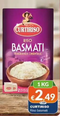 Mister Risparmio Curtiriso Riso basmati offerta