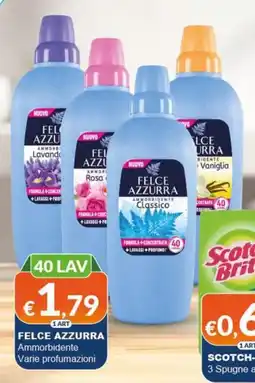 Mister Risparmio Felce Azzurra Ammorbidente offerta