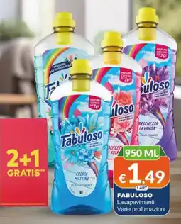 Mister Risparmio Fabuloso Lavapavimenti offerta