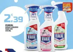 SpesaPiù Supermercati VIAKAL SPRAY/LIQUIDO offerta