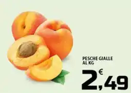SpesaPiù Supermercati Pesche gialle offerta