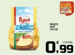 SpesaPiù Supermercati Patate iodì Pizzoli offerta
