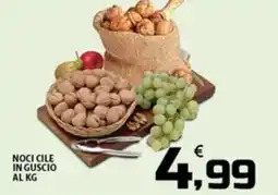 SpesaPiù Supermercati Noci cile in guscio offerta