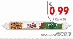 Diper Maffei pasta sfoglia rotonda offerta