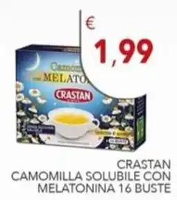 Diper Camomilla solubile con melatonina Crastan offerta