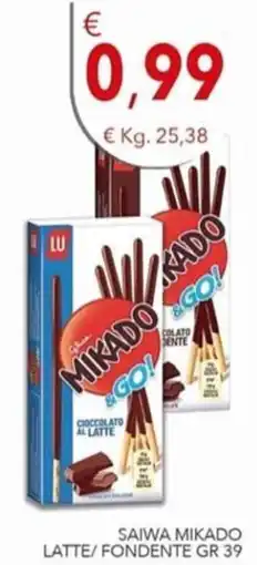 Diper Mikado & Go! Choccolato al latte offerta