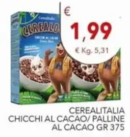 Diper Cerealitalia Chicchi al Cacao offerta