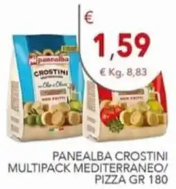 Diper Panealba crostini mediterraneo offerta