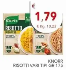 Diper Knorr risotti vari tipi offerta