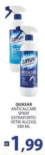 Re Mercato Lucrezia Quasar anticalcare spray offerta