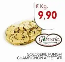 Diper Goloserie funghi champignon affettati offerta