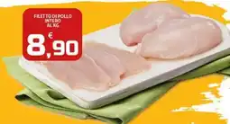 SpesaPiù Supermercati Filetto di pollo intero offerta