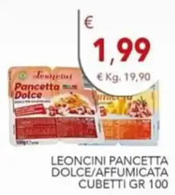 Diper Leoncini Pancetta Dolce offerta