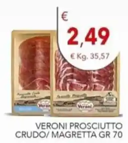 Diper Veroni Prosciutto Crudo/ Magretta offerta