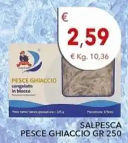 Diper Salpesca pesce ghiaccio offerta