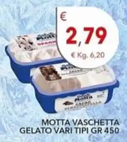 Diper Motta vaschetta gelato vari tipi offerta