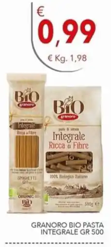 Diper Granoro Bio Pasta Integrale offerta