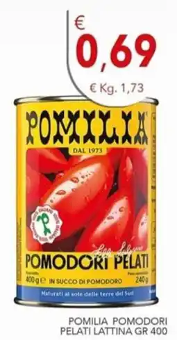 Diper Pomilia pomodori pelati offerta
