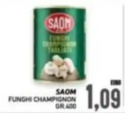 Supermercato Papale Saom funghi champignon offerta