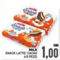 Supermercato Papale Milk Snack Latte/Cacao offerta