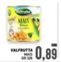 Supermercato Papale Valfrutta mais offerta