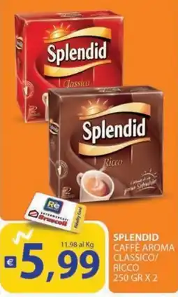 Supermercati Bruscoli Splendid Caffè Aroma offerta