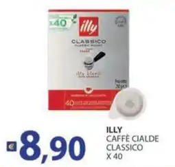 Supermercati Bruscoli Illy Caffè Cialde Classico offerta