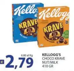 Supermercati Bruscoli Kellogg's Choco Krave Nut/Milk offerta